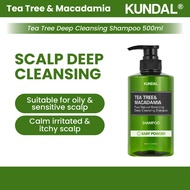 [KUNDAL] Tea Tree & Macadamia Deep Cleansing Shampoo 500ml