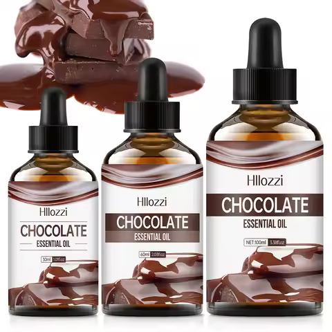 Chocolate essential oil has a sweet and mellow fragrance and is suitable for body massage and hair c