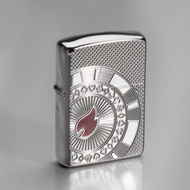 【ZIPPO官方旗艦店】火焰撲克籌碼(加厚版)防風打火機 49058