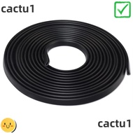 CACTU Edge Trim Strip, U Shape Black Door Edge Strip,  Rubber Edge Protector Doors