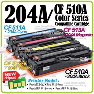 Compatible To H* 204A CF510A Black CF512A Yellow H*204A H* Color LaserJet Pro MFP M154A MFP M154nw M