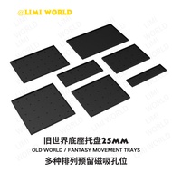 [DND] War Chess · 25mm Infantry Base Tray Reserved Magnetic Holes Various Sizes Adapt to Warhammer O