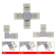 5pcs Free Welding LED Strip Connector 2pin 4pin 5pin 10mm Connector