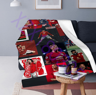 xzx180305  2024 Premier League Design Multi Size Blanket Manchester-United Soft and Comfortable Blanket 12
