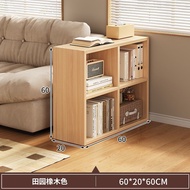 ATP Kabinet Wooden Bookshelves Floor-Standing Bookcase Home Living Room Low Storage Cabinet Layered 