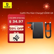 Baseus GaN5 Pro 100W Fast Charger 2C+2U For Phone Laptop