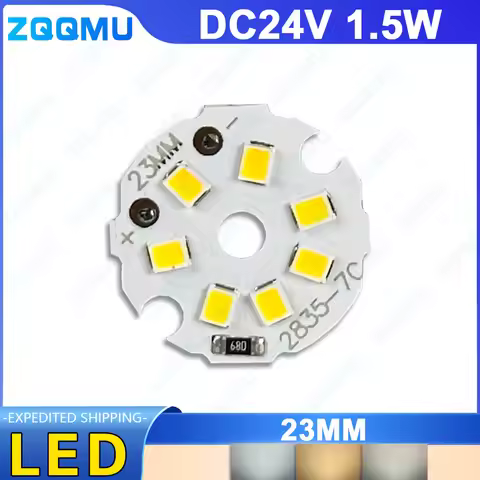 Low Voltage Light Board DC24V Light Board 1W 1.5W 3W 5W 9W DC DC LED Light Source Board White Light 