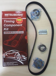 Mitsubishi Lancer 1.6Wira 1.5VR4 4G91 engine DOHC Twin cam Colt 1.5 timing belt kit setJapan(Mitsubo