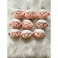 Sheep head keychain available