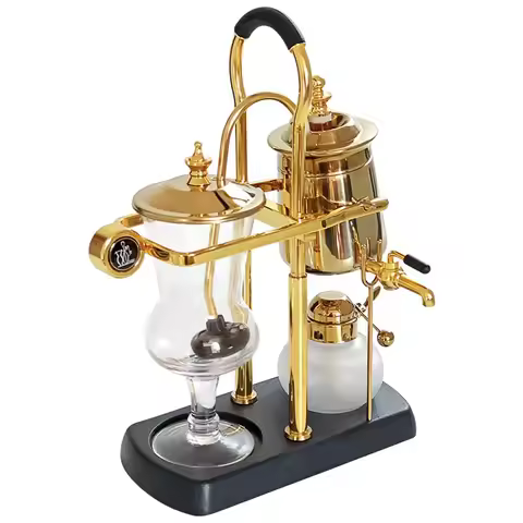 Belgian coffee pot/ Balancing roayl syphon coffee maker/Siphon coffee maker /Elegant design for tea 