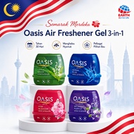 OASIS Air Freshener Gel Mosquito Repellent  With Natural Essential Oil Pewangi Rumah 200g
