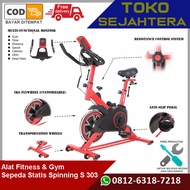 Gratis Ongkir Medan - Sepeda Statis Spinning S 303 - Sepeda Olahraga