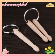 CHANMVPHD Drum Sticks Key Ring, Mini Wood Drumsticks Keychain,  Metal Gift Drumstick Grommets