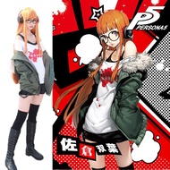 Persona Futaba 5 Sakura Shirt AFK Cosplay Costume Flight Jacket Cosplay Suit