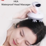 HKA Head Massager Grab Head Shampoo Waterproof Massage Claw Press Head Handy Tool Relieve Headache A