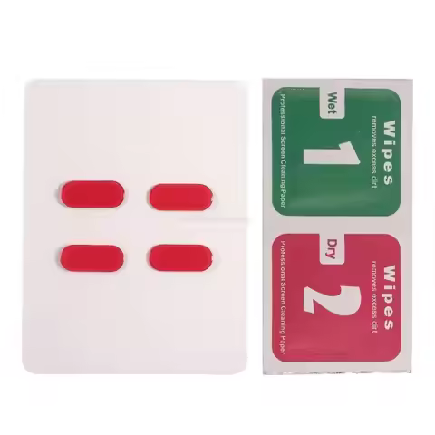 1Set Glass Mouse Feet Mouse Skates Sticker Pad Rounded Glides Curved Edges Replacement for Logitech 