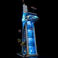 Kyglaring LED Lighting Kit for Lego 76269 Marvel Avenger Tower Building Set (No Model), Lights Set C