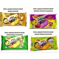 Win Win baked Potato crisp win2 sweet Potato Winwin salt Winwin bbq Winwin sour cream Winwin vegetab