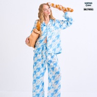 SLEEPING CLOUD Pajamas | 1 LYOCELL Soft And Cool Fabric Comfortable To Wear : Long Sleeves SHINORI F