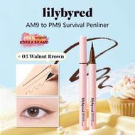 03 Walnut Brown Am9 To Pm9 Long-Lasting Eyeliner, Smudge-Proof Waterproof Liquid Eyeliner, Ultra-Fin