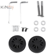 1Set 50X15mm Luggage Wheels Replacement Wheels Luggage Wheel Universal 6mm 8mm Resistant PU Caster S