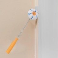 [mcfsnzwtxz1bw] Mini 10cm Corner Paint Roller with Round Sleeve for Hard to Reach Areas, Multifuncti