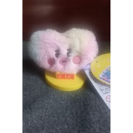 BT21 Doll Keyring Plushie Head Tata Rainbow New with TAG
