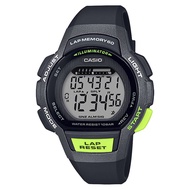 CASIO 卡西歐 女款illuminator 10Bar防水聚氨酯手錶 LWS-1000H-1AJH 黑色