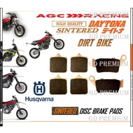 HUSQVARNA SM 450R SM 610IE SMS 630 SRM 630 SM 701 SUPERMOTO 701 BRAKE PADS SINTERED LONG LIFE TOP QU