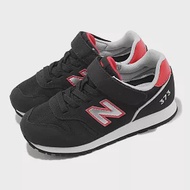 New Balance 童鞋 373 V2 寬楦 中童 大童 黑 紅 魔鬼氈 小朋友 NB 紐巴倫 YV373AA2-W