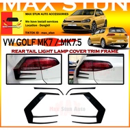 VOLKSWAGEN GOLF MK7 MK7.5 R GTI R-LINE REAR TAIL LIGHT LAMP COVER TRIM FRAME VW GOLF 7 GOLF 7.5 TAIL