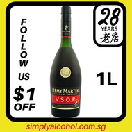 1L Remy Martin VSOP Cognac 1 Liter - No Box