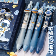 pencil mechanical pencil First Grade 2 Astronaut Automatic Pen Fat Soft Holding Pen Unbreakable Core