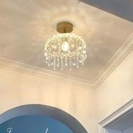 Aisle Light Corridor Light Light Luxury Crystal Entrance Ceiling Light Cloakroom Foyer Balcony Entra