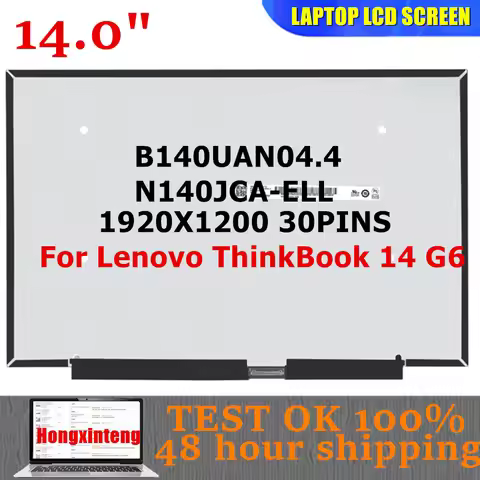 B140UAN04.4 N140JCA-ELL MNE007QS3-1 MNE007QS5-1 NV140WUM-N45 Original NEW 14INCH 1920X1200 30PINS Fo