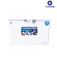 [ส่งฟรี] Thaipro Freezer ตู้แช่แข็ง รุ่น ME-280L  9.9 คิว / 280 ลิตร มีกระจกปิดกั้นความเย็น เคลื่อนย