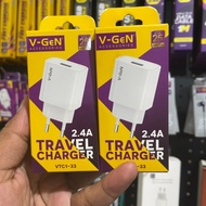 V-Gen VTC1-33 Charger Adapter 5V Output/2.4A