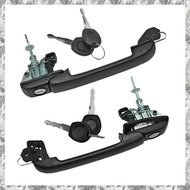 [I O J E] 2X Front Left and Right Door Handle for Golf  Mk3 III VR6 1H0837207B 1H0837207C