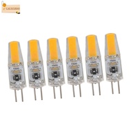 CAUSIXBDO 6PCS G4 Light Bulb, 2W 180lm G4 LED Bulb, Durable 120V G4 Bulb Bedroom