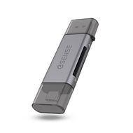 Yisheng Esense R332 Dual Interface USB Type-c Card Reader SD MicroSD UHS-I