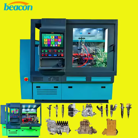 Full-featured Fuel Injection Pump Test Bench Diesel Injector Calibration Common Rail Test Bench for 