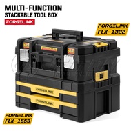 DELTON กล่องเครื่องมือช่าง กล่องเครื่องมือ Combo Kit พร้อมลิ้นชัก 2 ชั้น กล่อง กล่องเก็บเครื่องมือ M