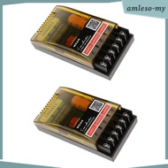 [AmlesoMY] 2 Pieces 220W 2-6ohm 2 Way Speaker Frequency Divider Amplifier Crossover Filter