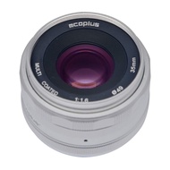 Mcoplus 35mm F1.6 Large Aperture Manual Prime Fixed APS-C Lens Fit Sony E-Mount Mirrorless Camera