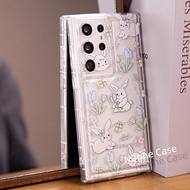 Ốp Lưng Điện Thoại Samsung S25 Ultra Bảo Vệ Toàn Diện Trong Suốt Cao Cấp Cho S23U S21FE S25 Edge S24