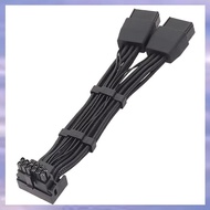 (V L A O)NEW GPU RTX4090 RTX4080 Series 16AWG 2x8pin PCI-E to 16Pin (12+4) PCI-E 5.0 12VHPWR Connect