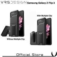 VRS Design QuickStand Modern Case/Modern with Multi Clip Case for Samsung Galaxy Z Flip 3