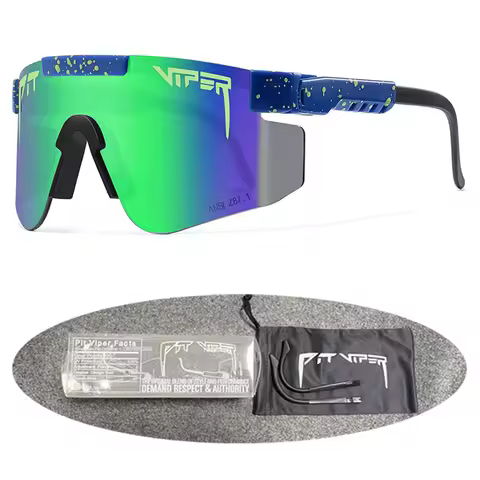 Original Box Adult Pit Viper Sunglasses Men Women UV400 Baseball Softball Sun Glasses Male Outdoor E