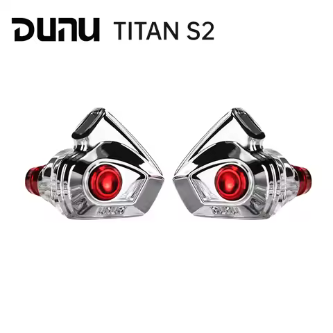 DUNU Titan S2 Earphone Dual-Chamber Dual-Magnetic Circuit High-Performance Dynamic In-ear headphone 