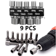 MATA SHOCK BOR IMPACT 5-13MM 9PCS KUNCI PAS EKSTENSION MATA BOR SHOK SOCKET SET LENGKAP UNTUK IMPACT